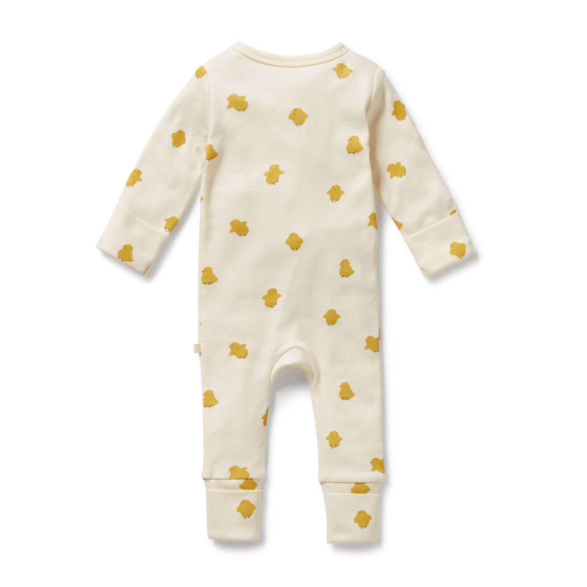 Organic Zipsuit with Feet