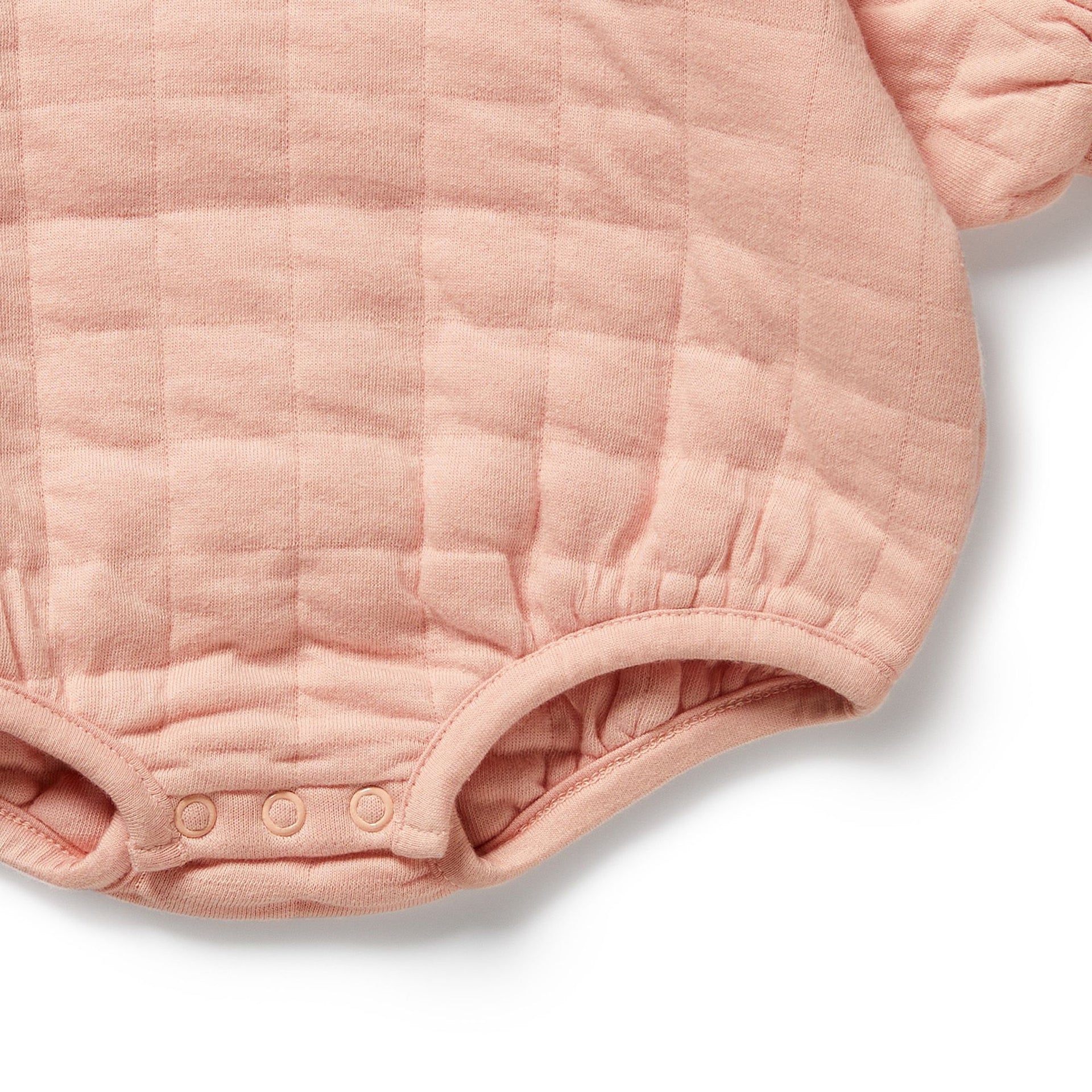 Organic Quilted Bodysuit