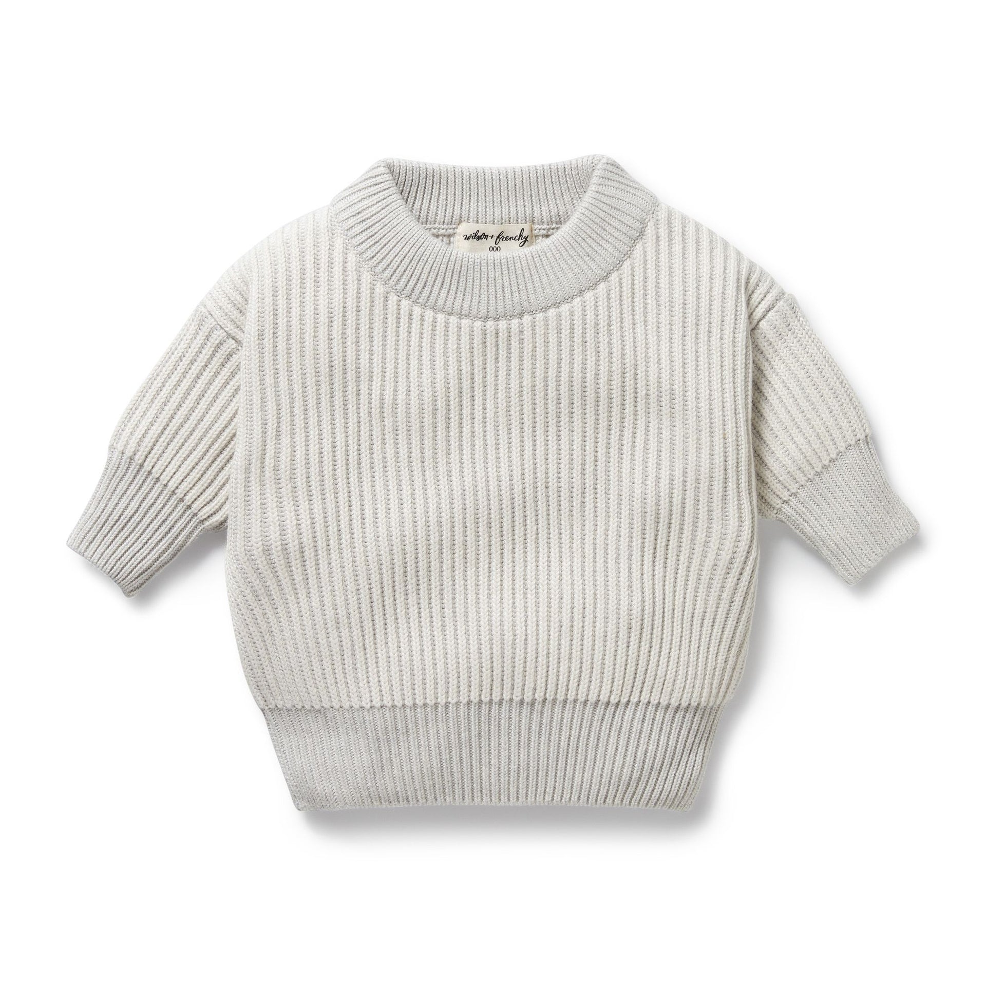 Ribbed Knitted Jumper