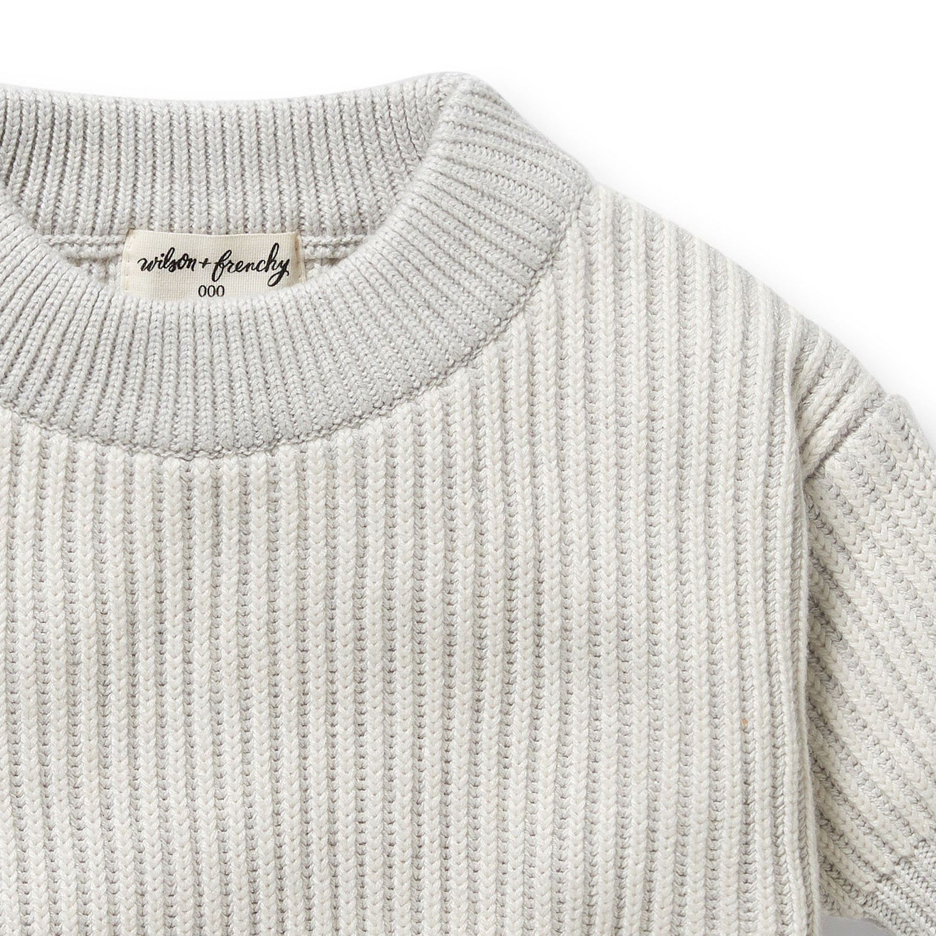 Ribbed Knitted Jumper