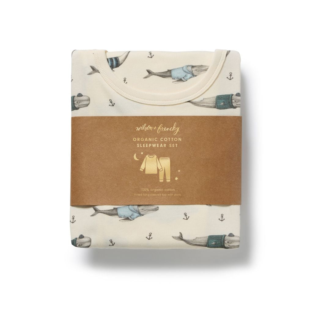 Long Sleeved Organic Pyjamas