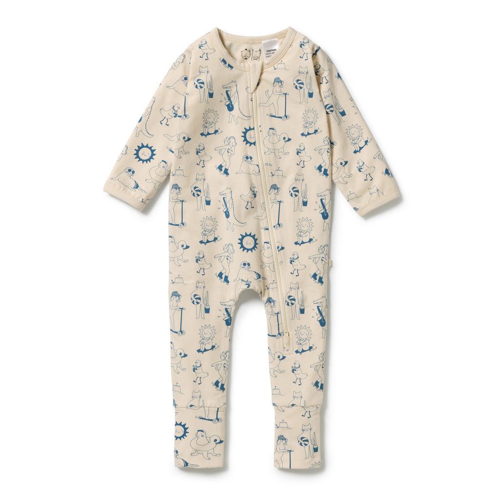 Zipsuit with Feet