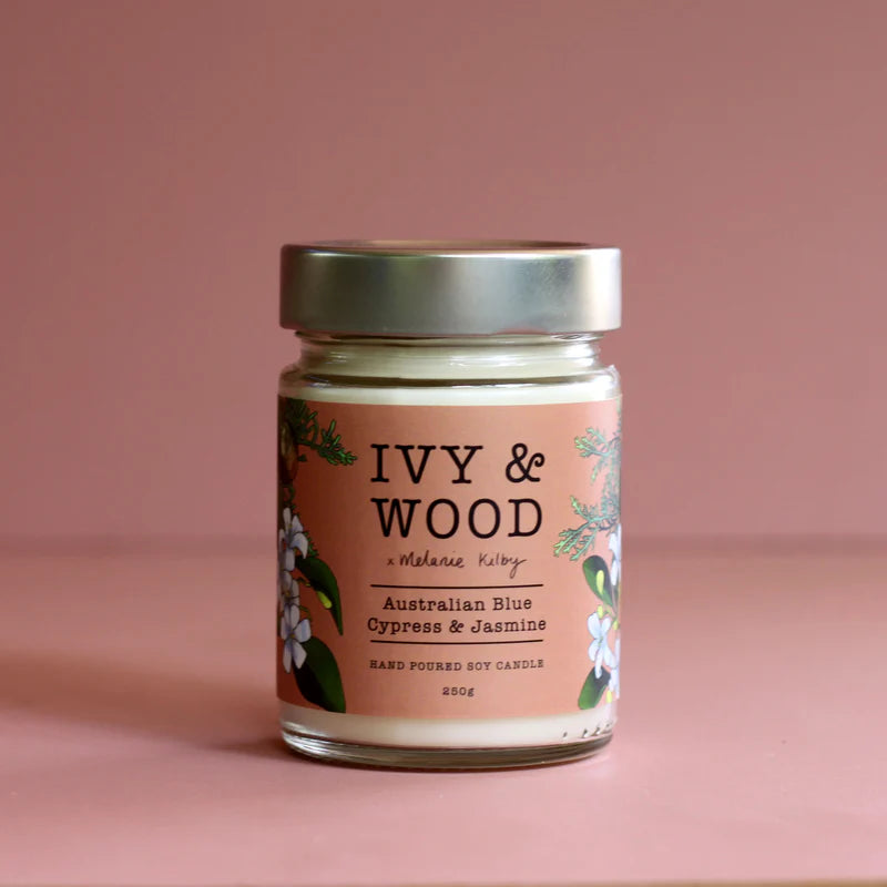Australian Blue Cypress & Jasmine Candle