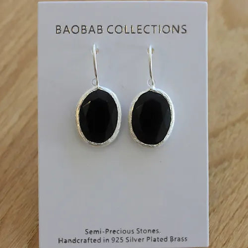 Silver Quartz Earring