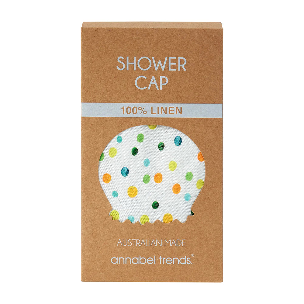 Linen Shower Cap
