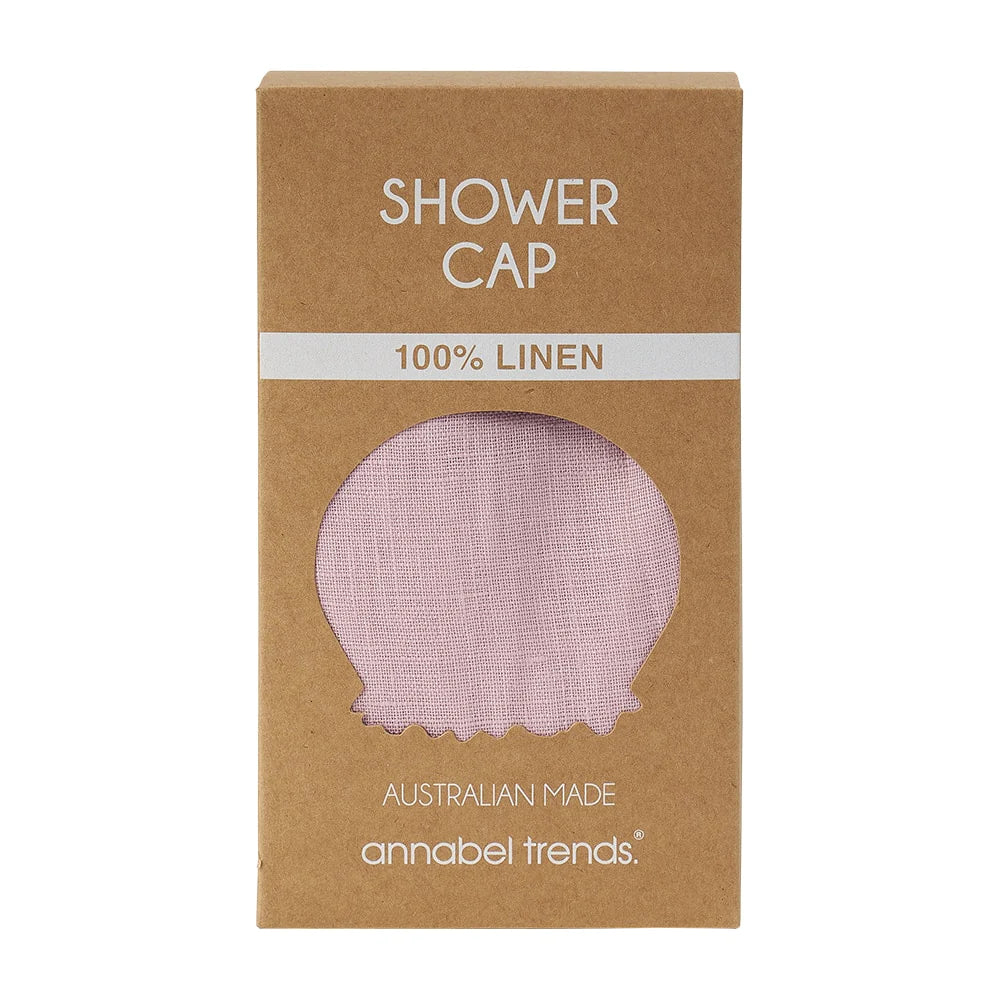 Linen Shower Cap