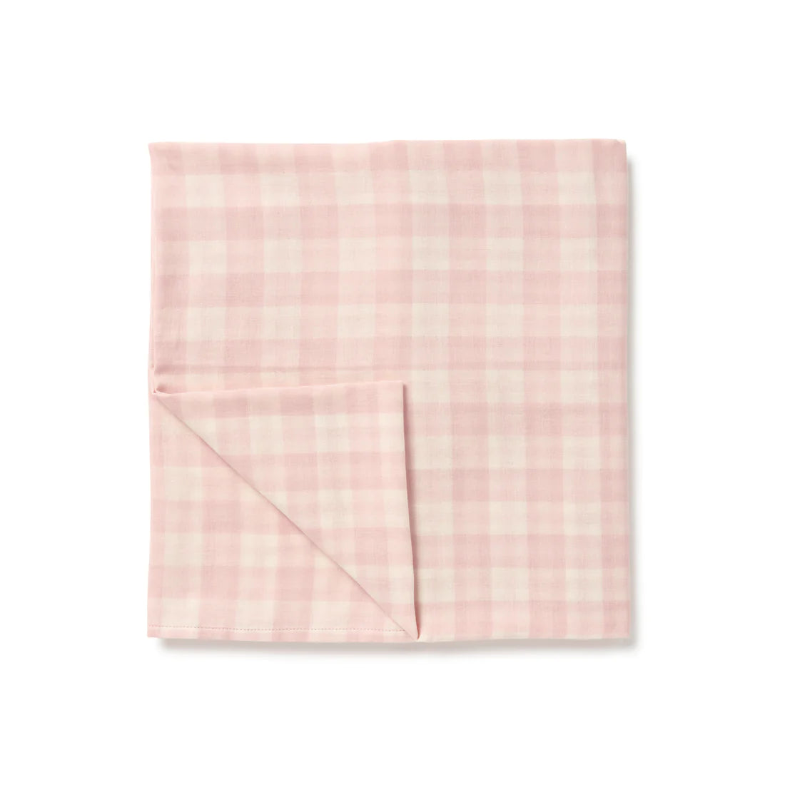Gingham Muslin Wrap