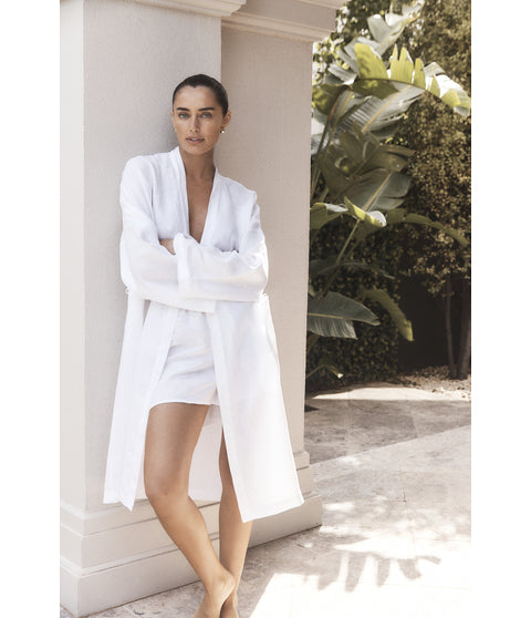 Nola Linen Robe