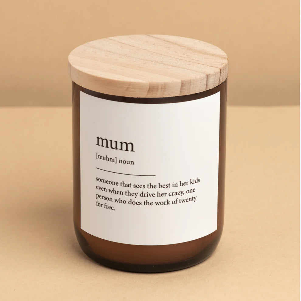 Mum-Dictionary Meaning Soy Candle