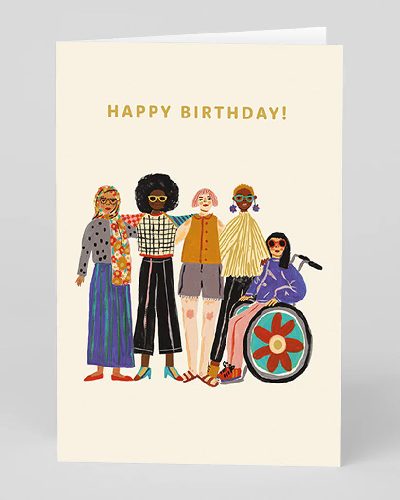 Group of Friends Card