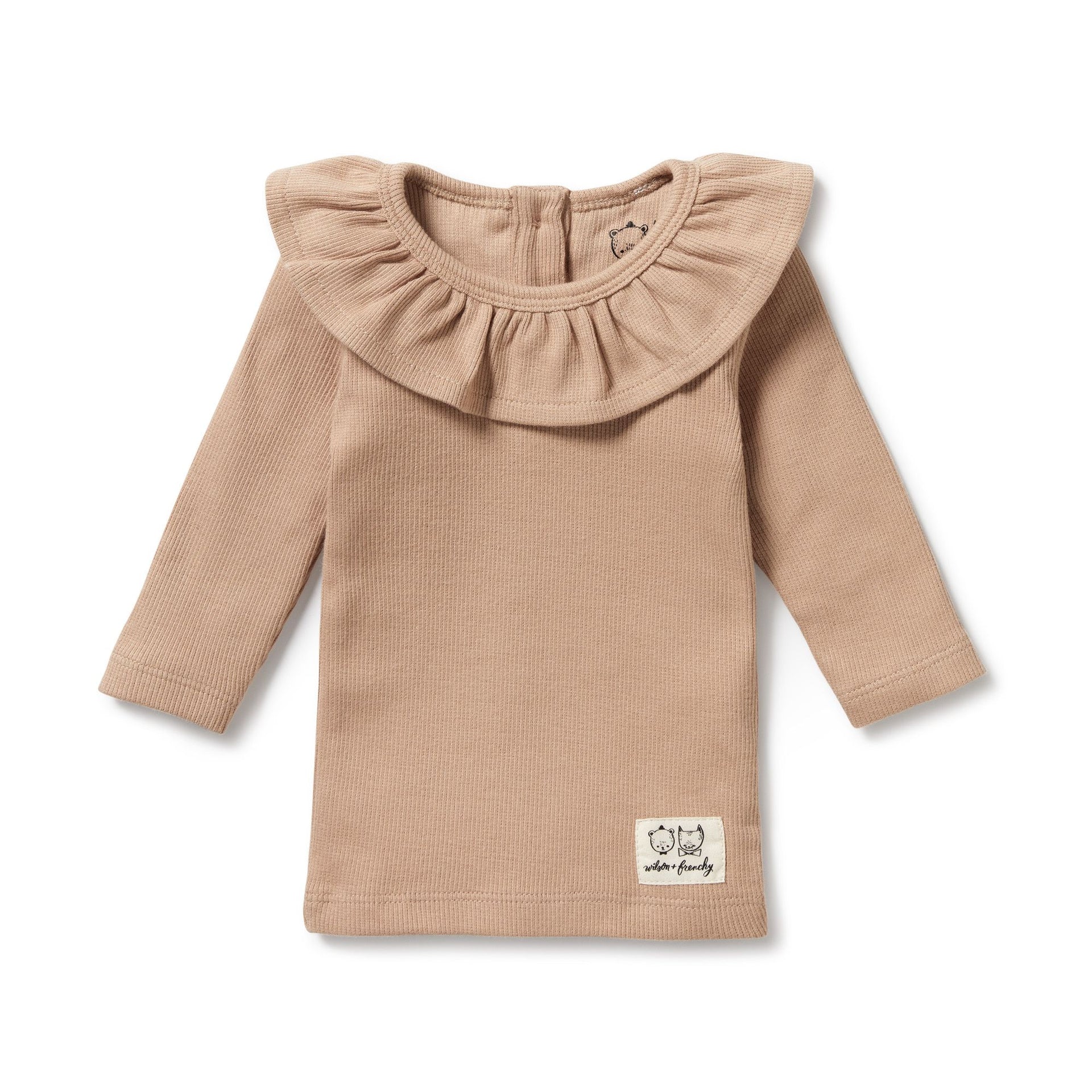 Organic Ruffle Top