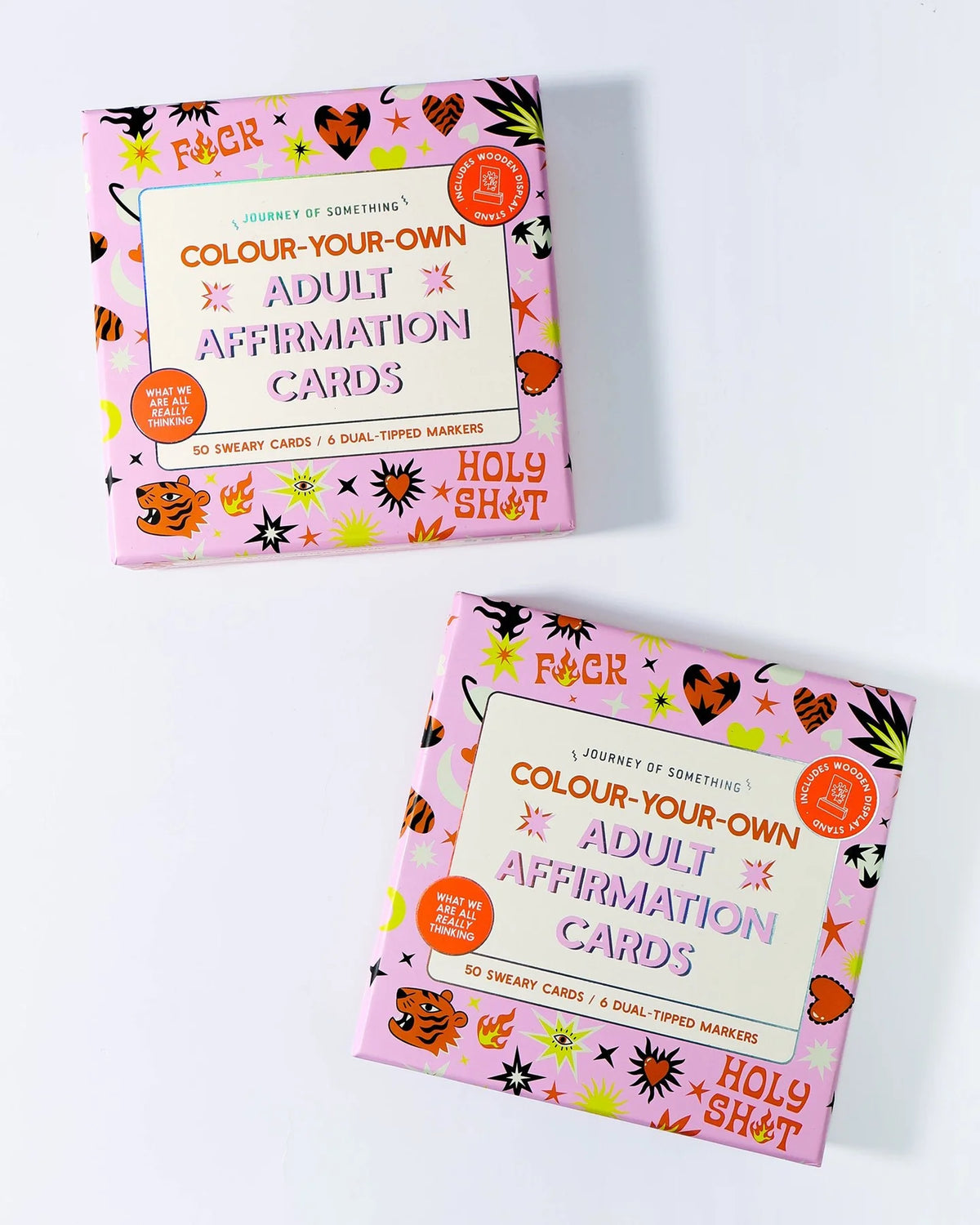 Adult Affirmation Cards-Colour Your Own