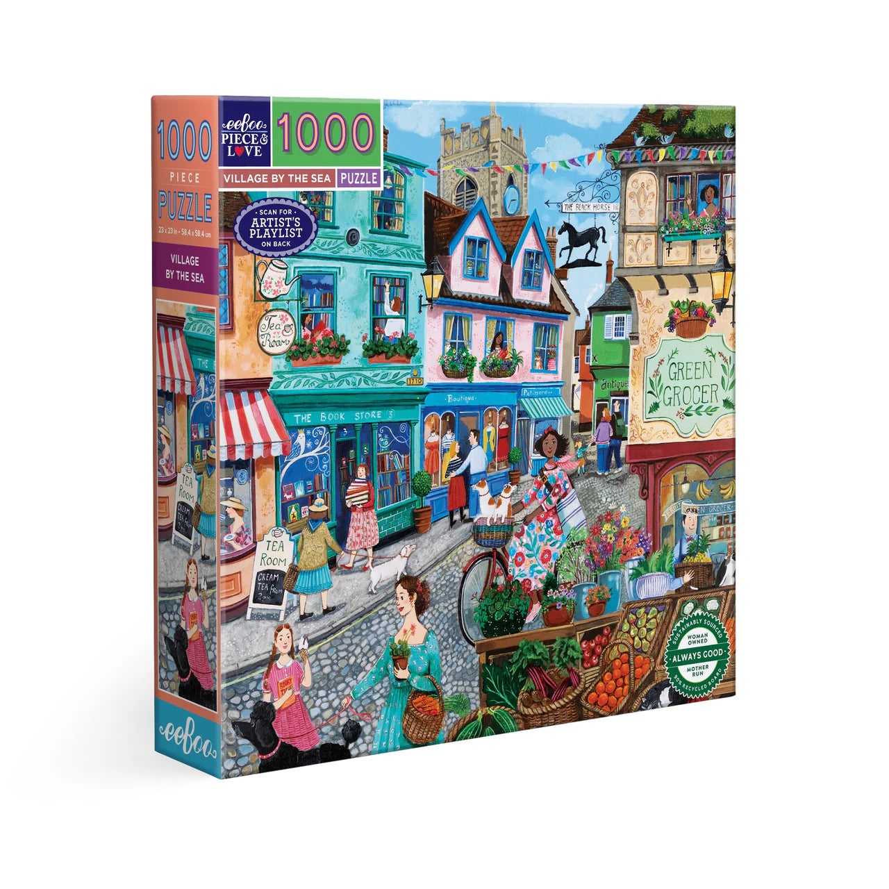 Village By The Sea Puzzle