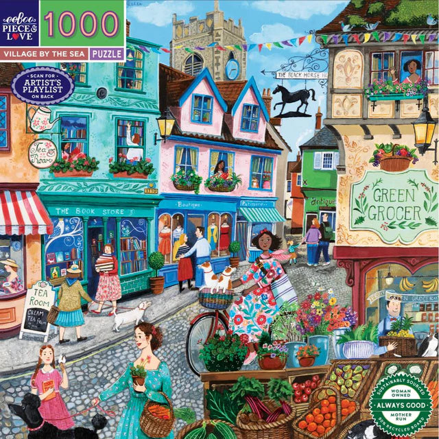 Village By The Sea Puzzle
