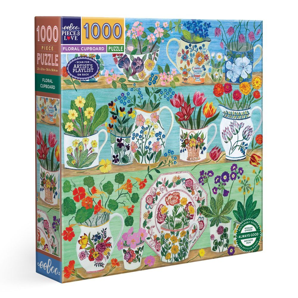 Floral Cupboard Puzzle