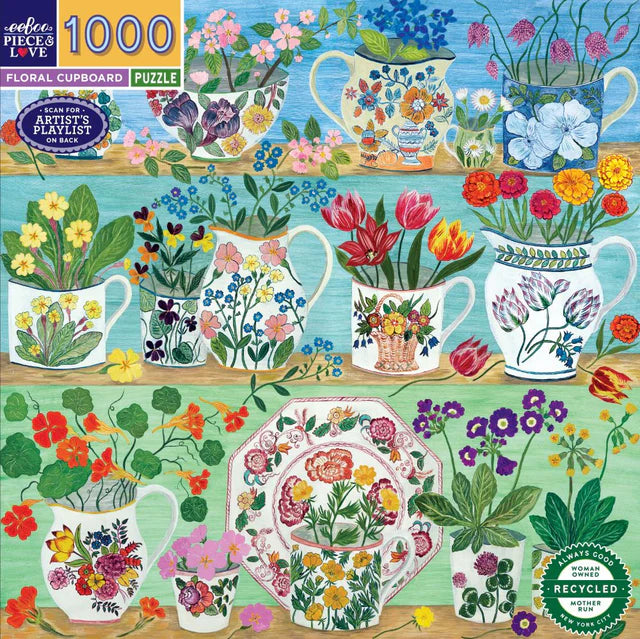 Floral Cupboard Puzzle