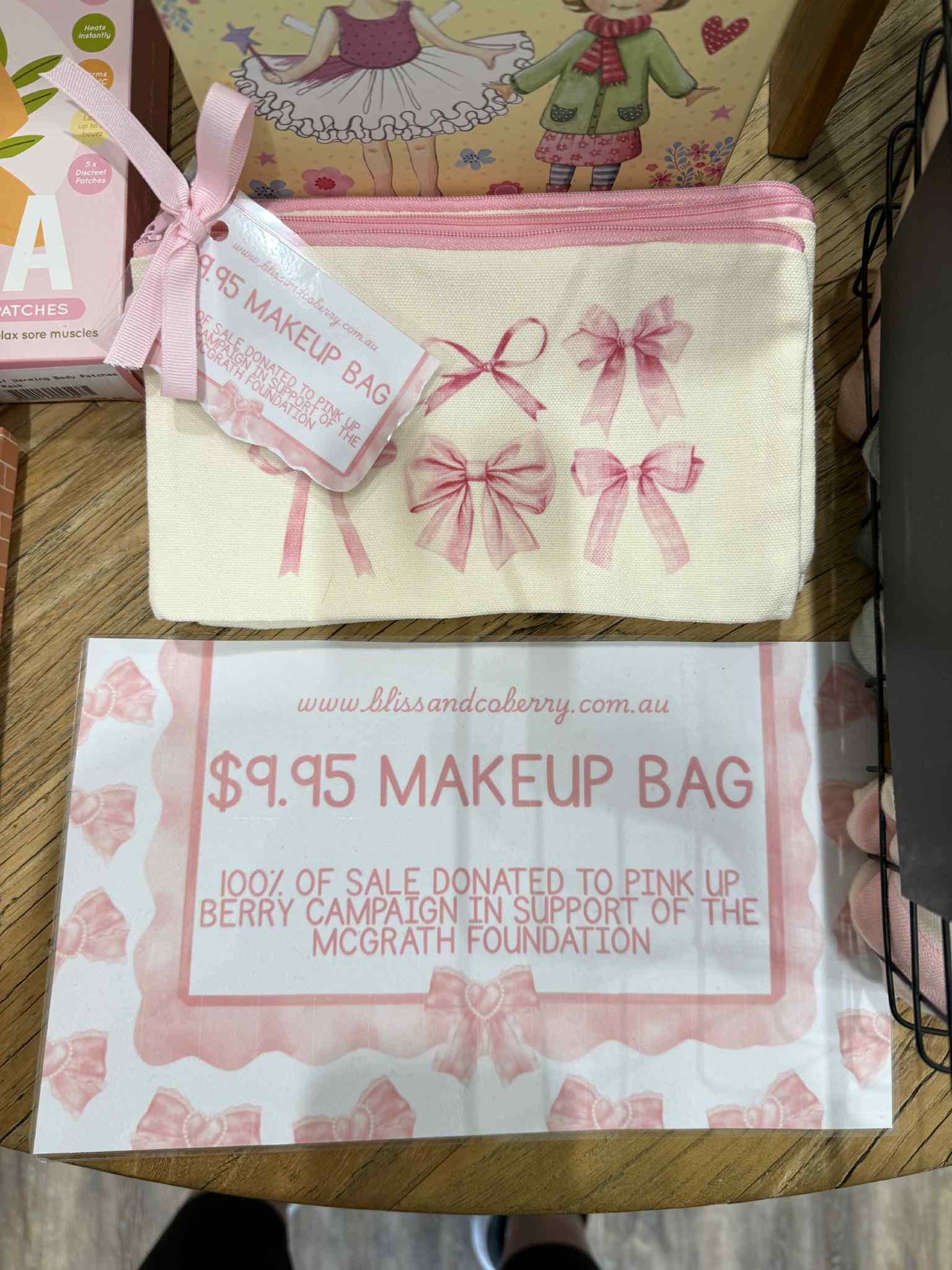 Pink Up Berry Make Up Bag