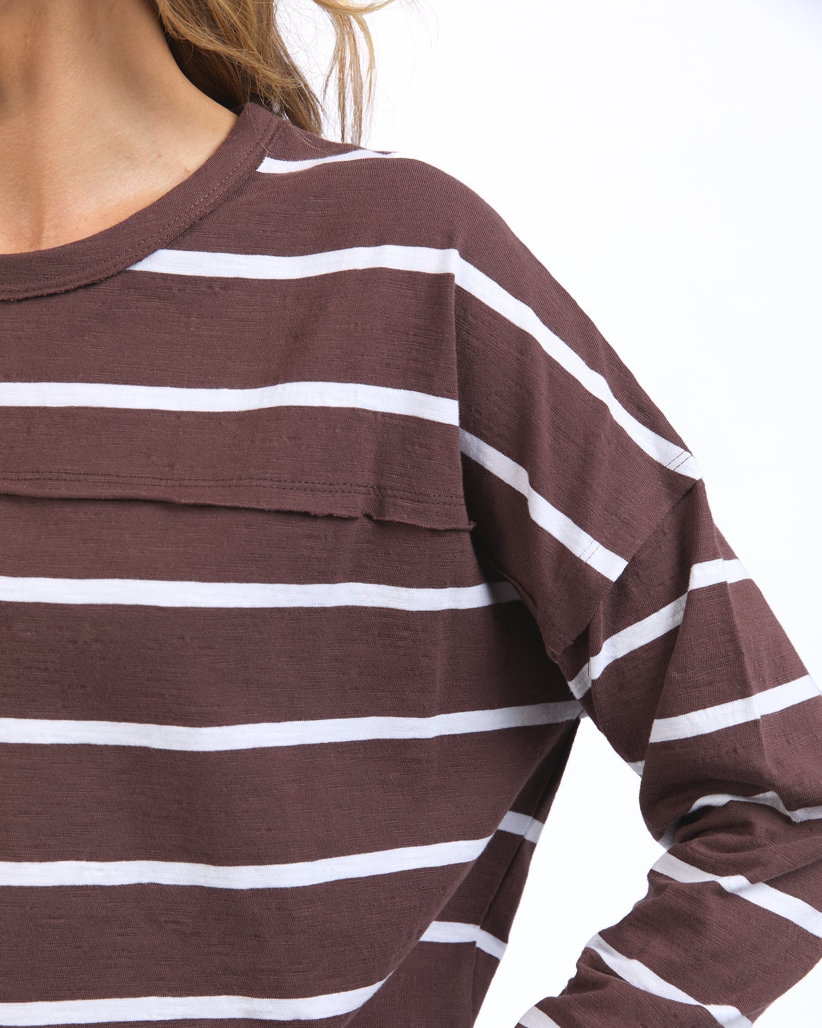 Jayne Stripe Throw On Top