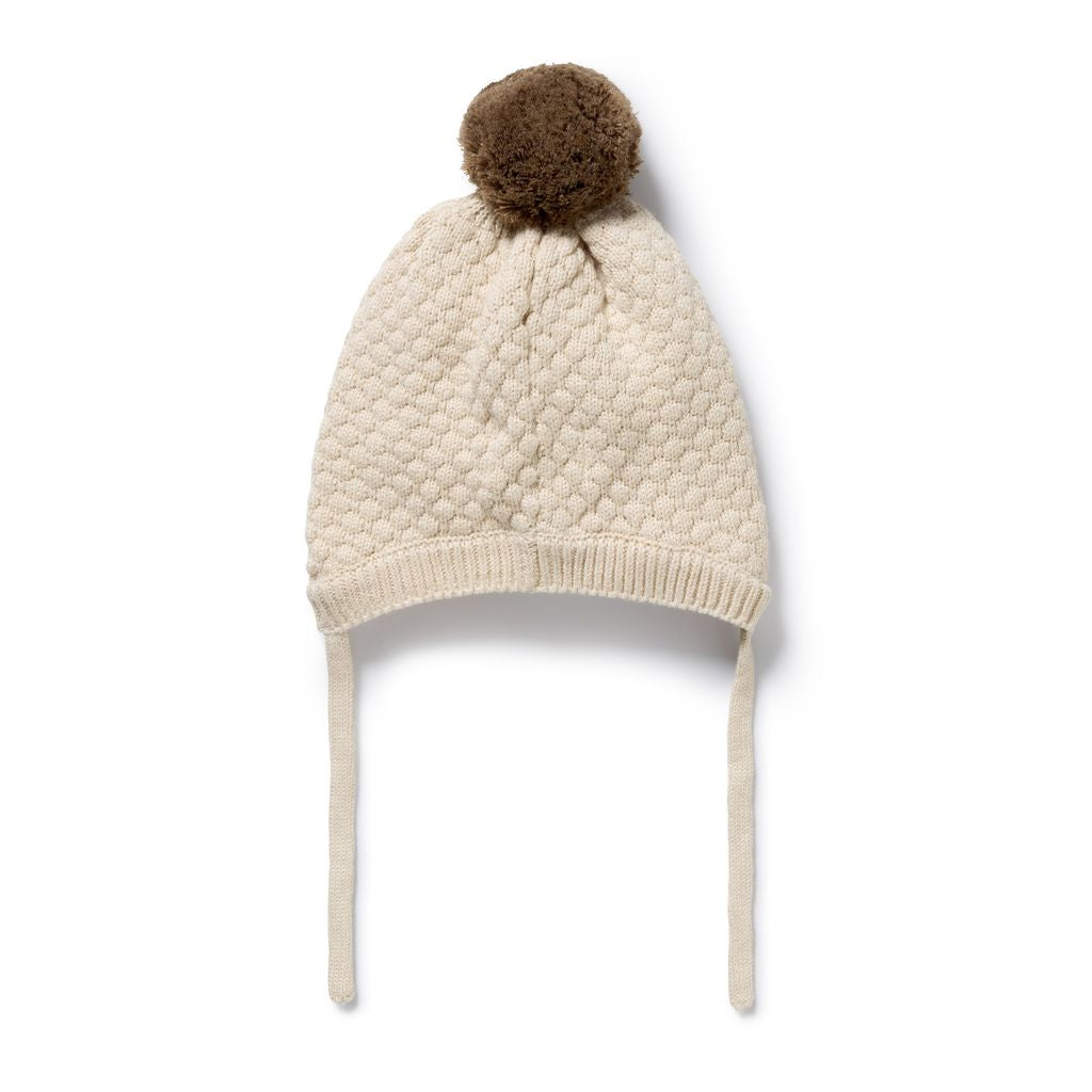 Knitted Bubble Bonnet