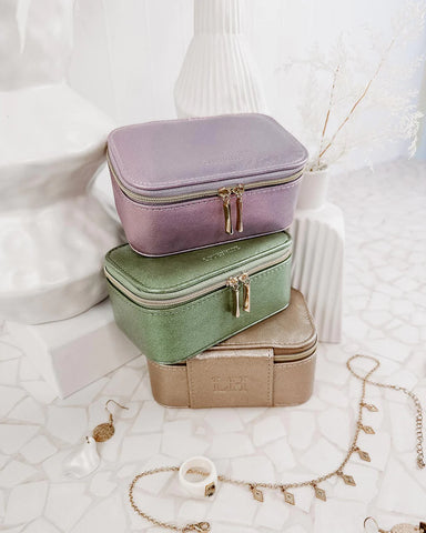 Olive Jewellery Box - Various Colours