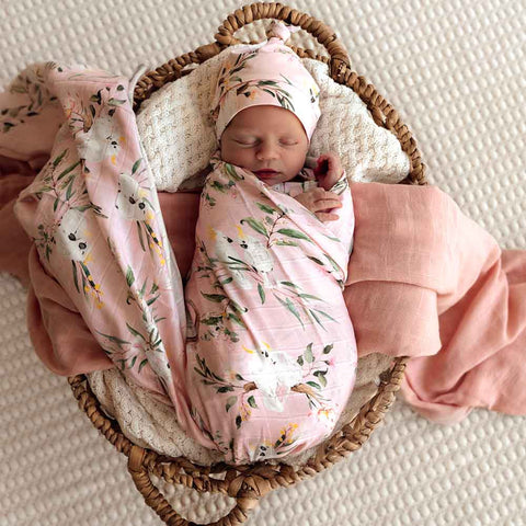 Mini Moss Stitch Organic Cotton Baby Blanket