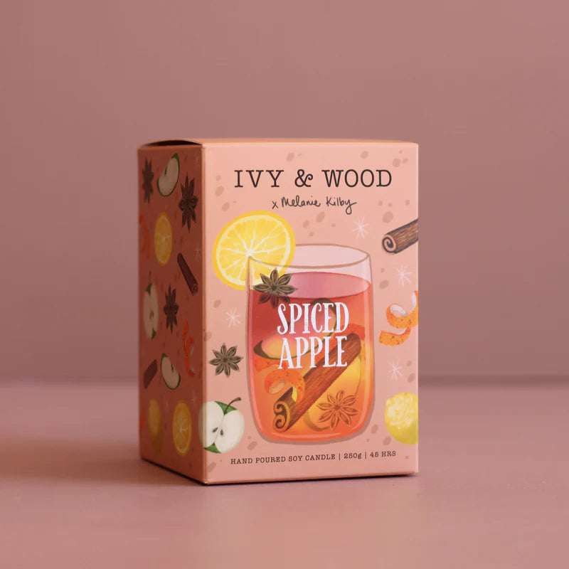 Spiced Apple Christmas Candle