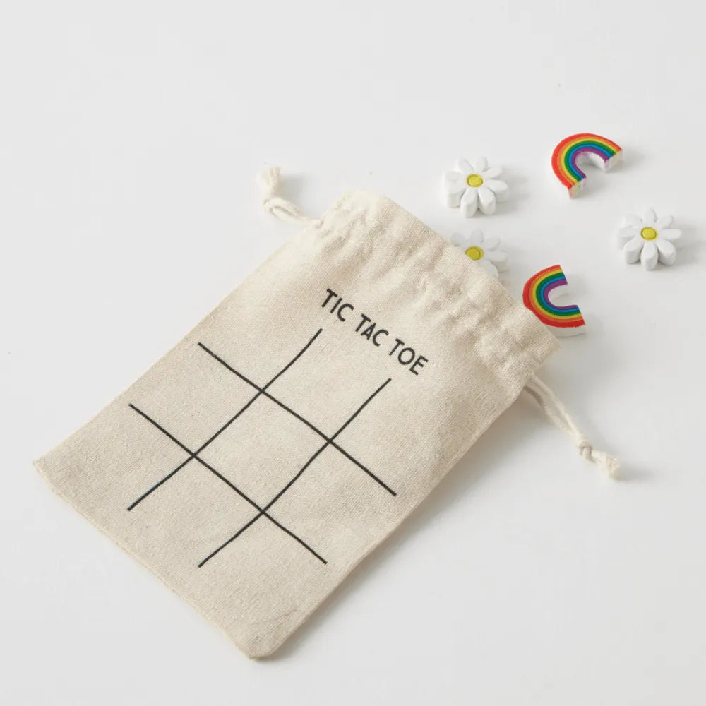 Rainbows & Daisies Tic Tac Toe