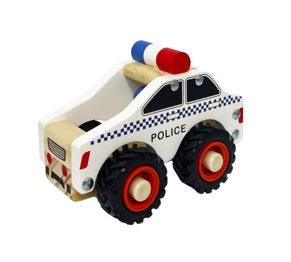 Wooden Police Car