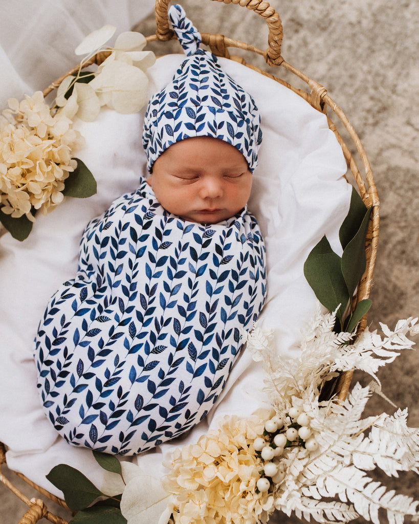 Nightshade | Snuggle Swaddle & Beanie Set
