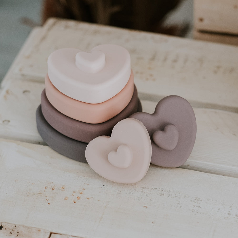 Silicone Stackables Heart