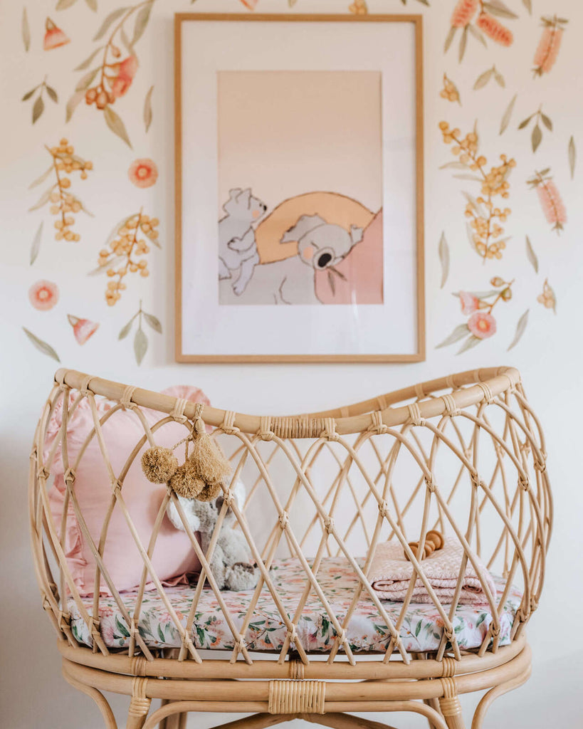 Wattle Bassinet Sheet
