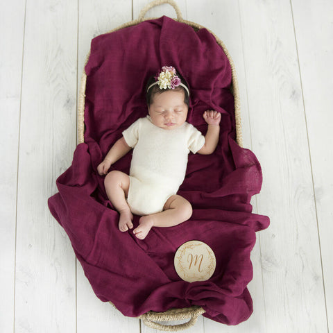 Pom Pom Blanket - Ivory Pink