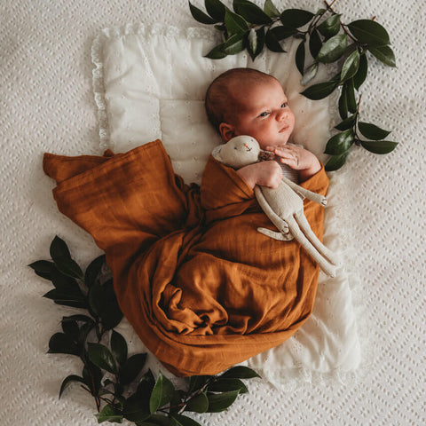 Pom Pom Blanket - Grey