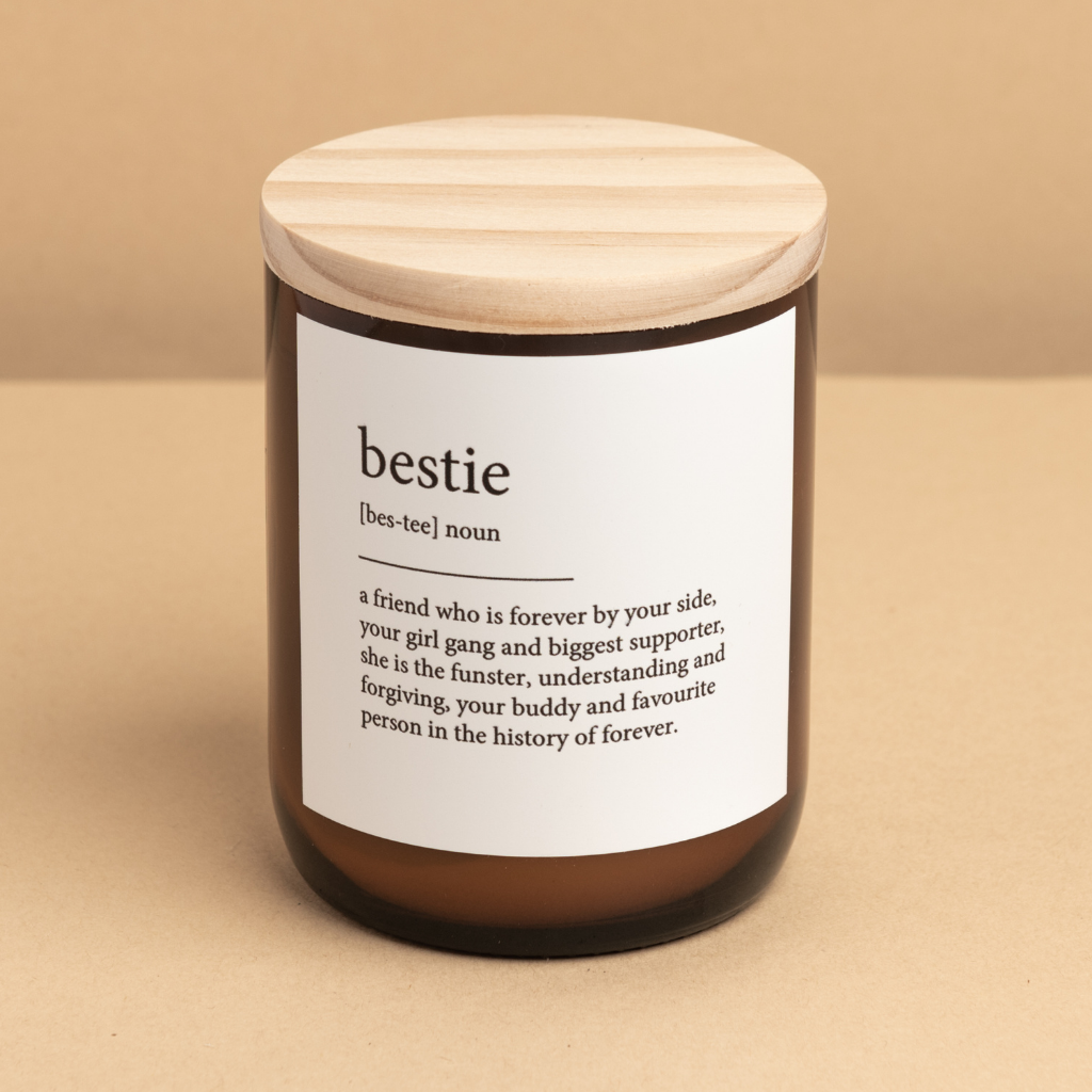 Bestie- Dictionary Meaning Soy Candle