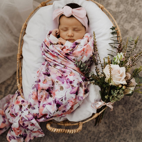 Pom Pom Blanket - Ivory Pink