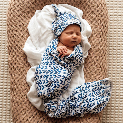 Gingham Muslin Swaddle