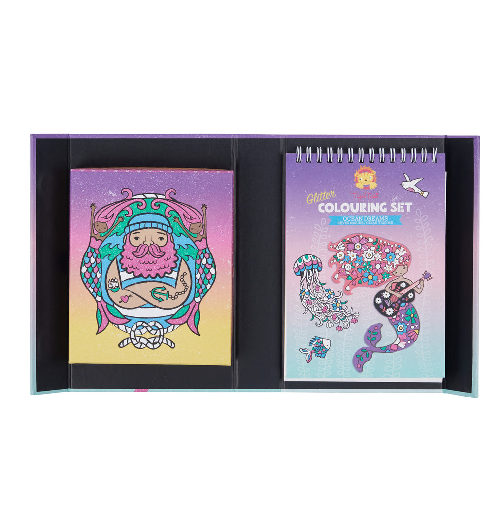 Glitter Colouring Set- Ocean Dreams