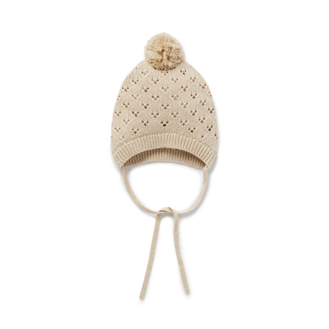 Bunny Luxe Rib Knot Hat