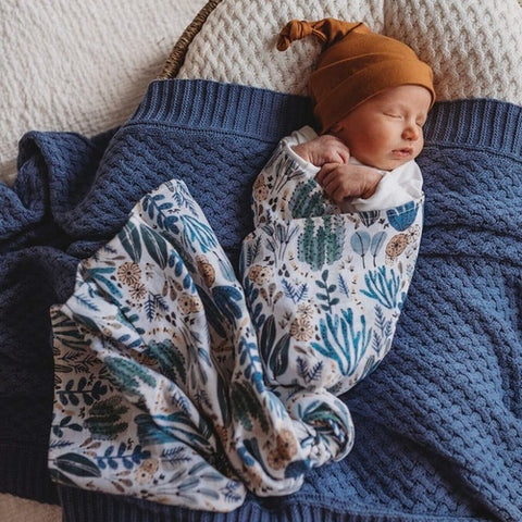 Pom Pom Blanket - Grey