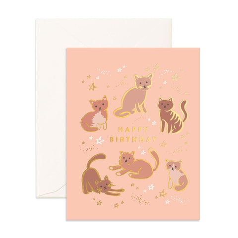 Pastel Pink Unicorn Card