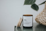 Baby-Dictionary Meaning Soy Candle