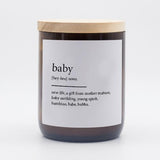 Baby-Dictionary Meaning Soy Candle