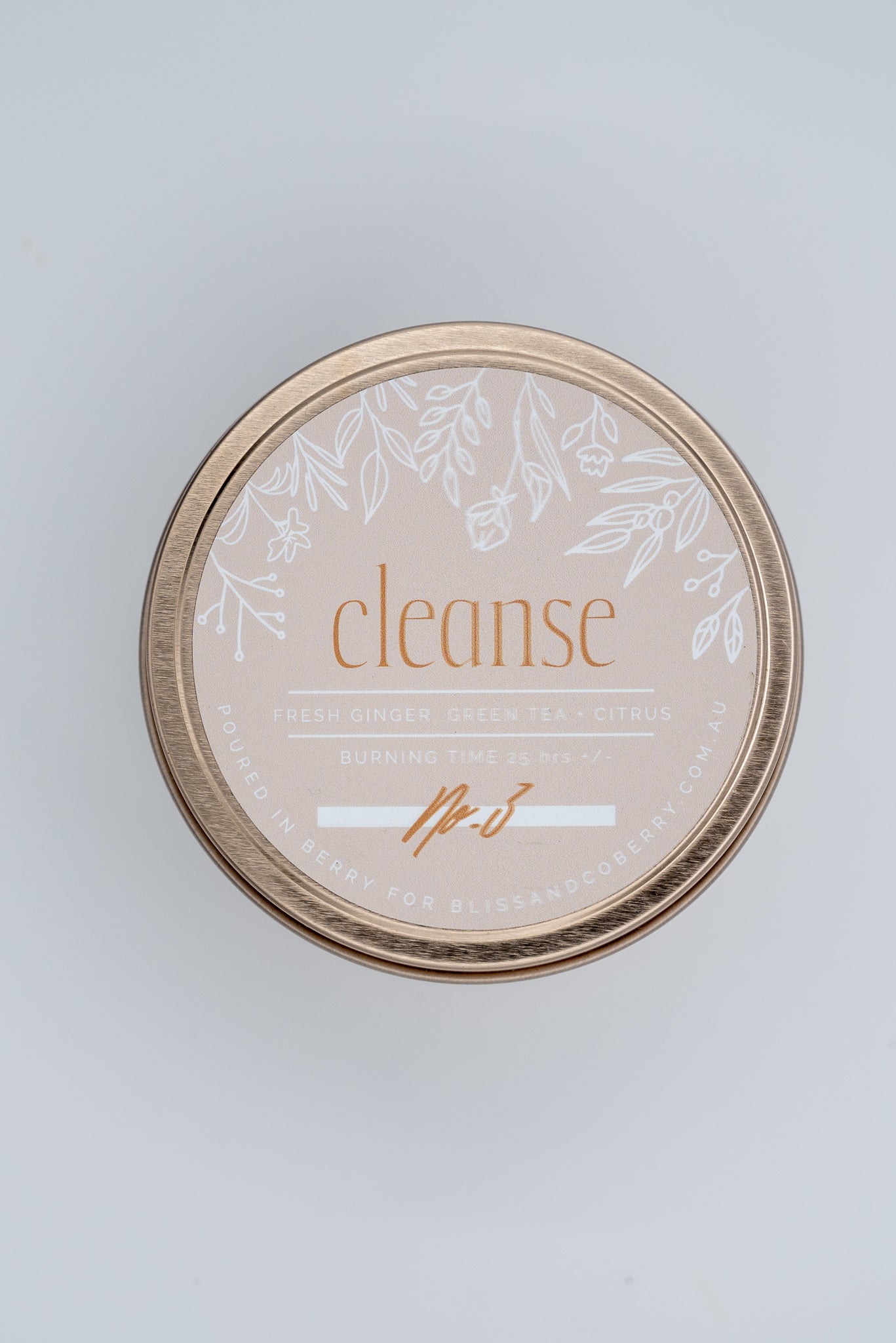 Cleanse Travel Candle