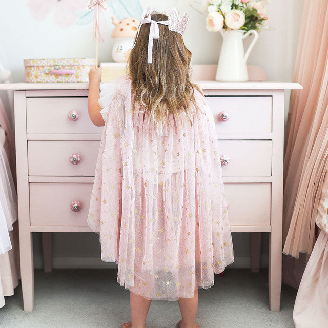 Tulle Star Cape