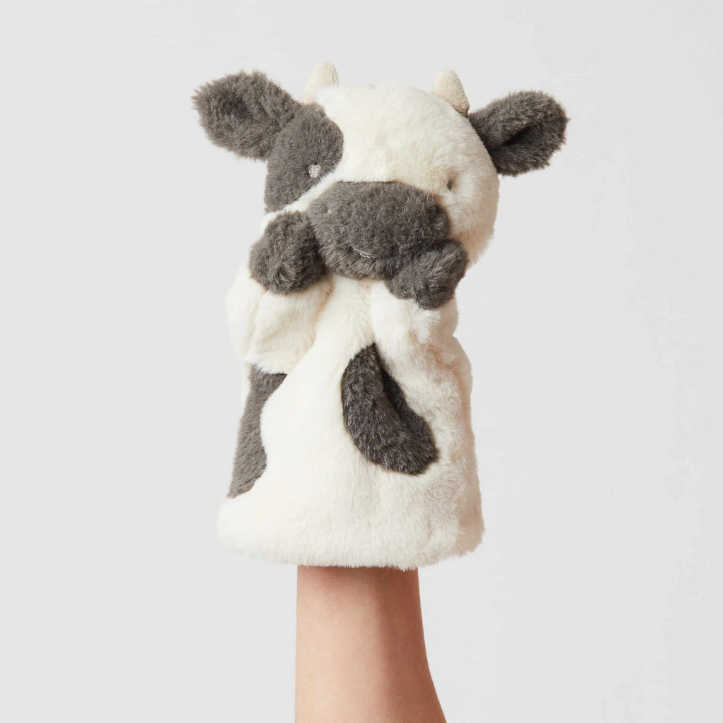 BERTIE COW HAND PUPPET