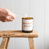Happy Days Candle