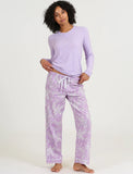 Cheri Blossom Pant & Feather Soft LS Top