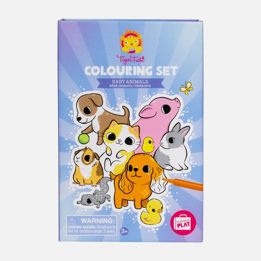 Colouring Set Baby Animals