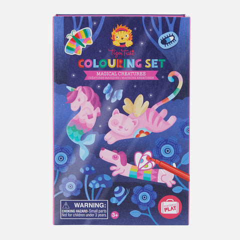Colour By Numbers - Mermaids & Friends