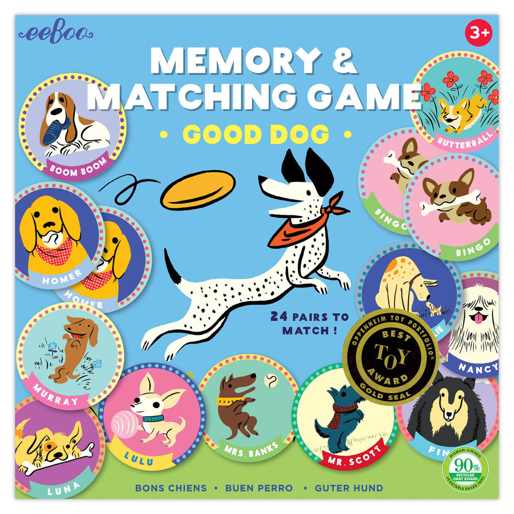Memory Match Game – Good Dog